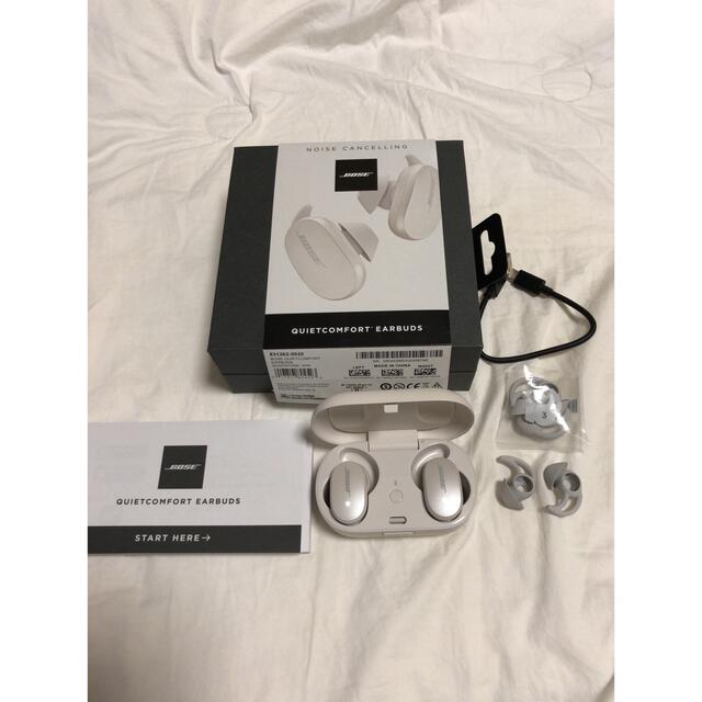 BOSE(ボーズ)のBose quietcomfort earbuds ソープストーン スマホ/家電/カメラのオーディオ機器(ヘッドフォン/イヤフォン)の商品写真