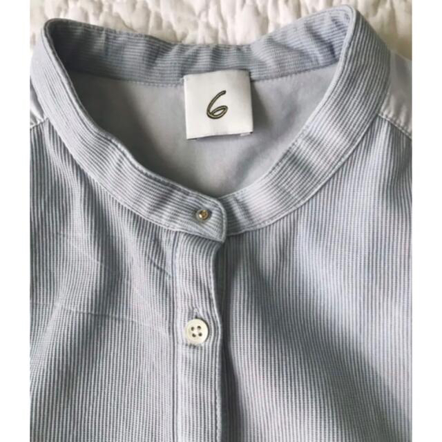 ふじみ野立てこもり ＜6(ROKU)＞NEW DRESS SHIRT/シャツ　38 シャツ/ブラウス(七分/長袖)