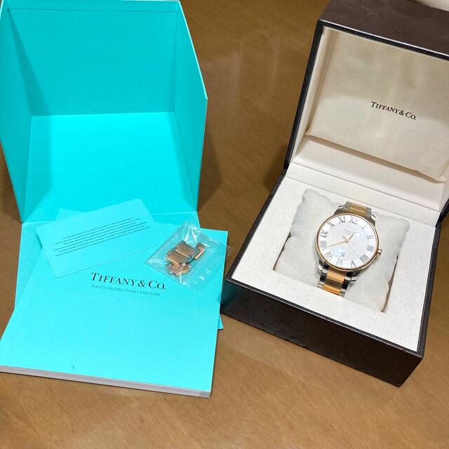 Tiffany & Co.(ティファニー)の【りつ様専用】ティファニー  ローズゴールド 42mm 自動巻 オートマチック メンズの時計(腕時計(アナログ))の商品写真