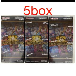 ユウギオウ(遊戯王)の遊戯王 ヒストリーアーカイブコレクション５box(Box/デッキ/パック)