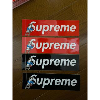 シュプリーム(Supreme)の15 Supreme ステッカー　smurf box logo シュプリーム(その他)