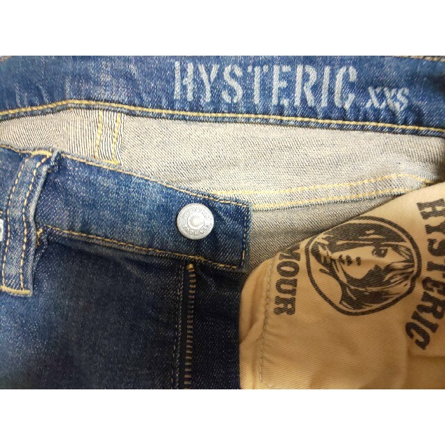 HYSTERIC GLAMOUR(ヒステリックグラマー)の【マゼンダ様 専用】 KPR加工ISKOデニム スキニーパンツ レディースのパンツ(デニム/ジーンズ)の商品写真