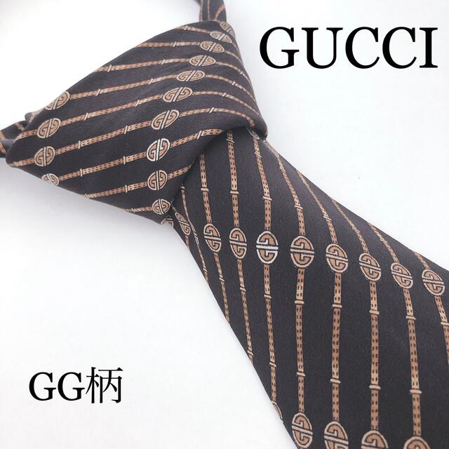 Gucci(グッチ)のGUCCI グッチ ネクタイ GG ベルト ストライプ 高級 ビジネス メンズのファッション小物(ネクタイ)の商品写真