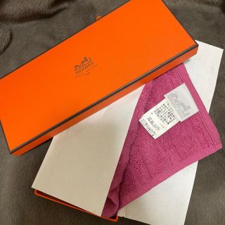 エルメス(Hermes)のお値下げ　HERMES ハンドタオル　約30cm×30cm(ハンカチ)