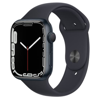 アップルウォッチ(Apple Watch)のApple Watch7 アップルウォッチ7 腕時計　美品　45mm GPS(腕時計(デジタル))