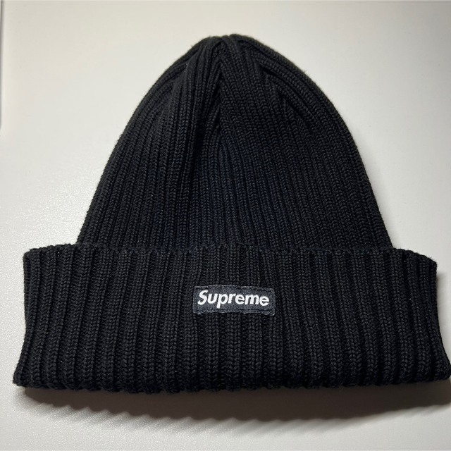 Supreme(シュプリーム)のsupreme  シュプリーム ビーニー ニット帽 黒 ブラック メンズの帽子(ニット帽/ビーニー)の商品写真