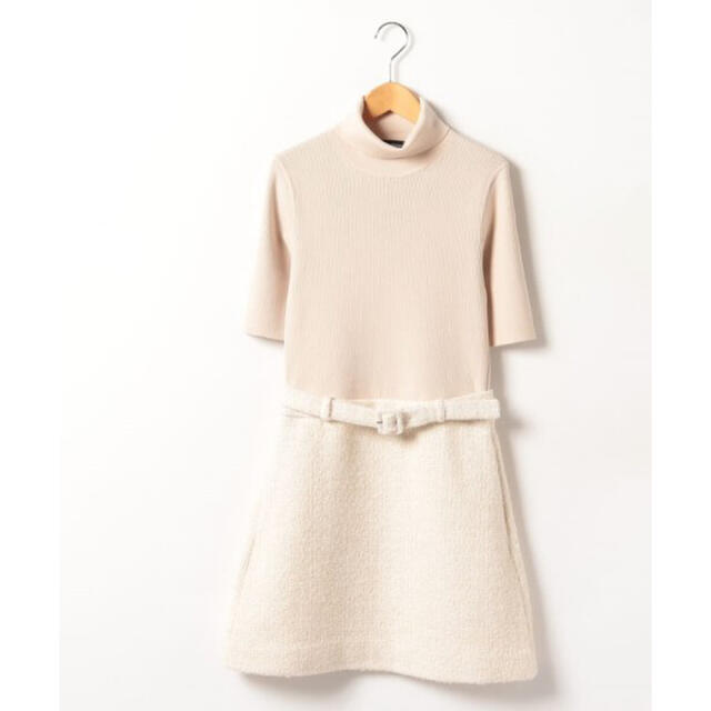 theory - Theory 21aw 五分袖ニットコンボドレスの通販 by yu♡'s shop