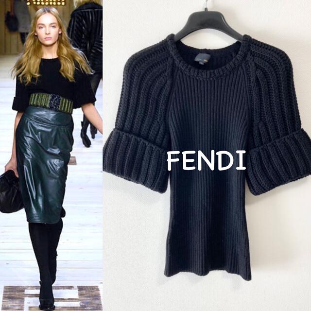 大勧め FENDI - 国内未売美品□Fendi/フェンディ ニット・クルーネック