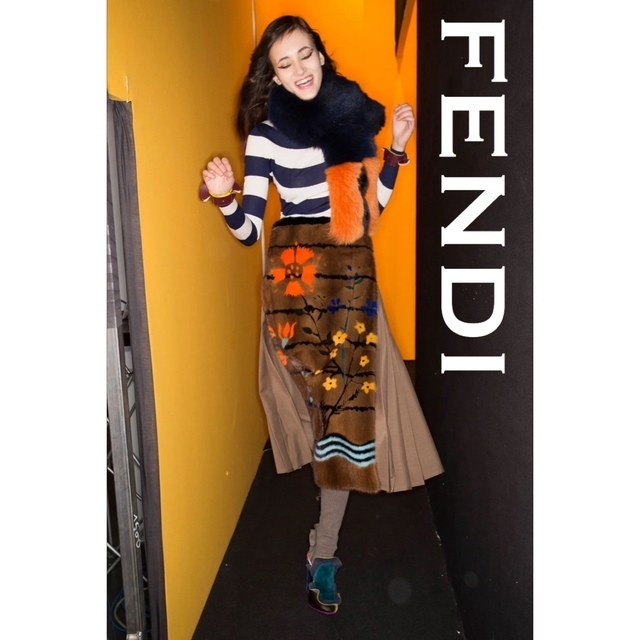 国内正規美品 16.17■FENDI/フェンディ ニット・セーター カシミア