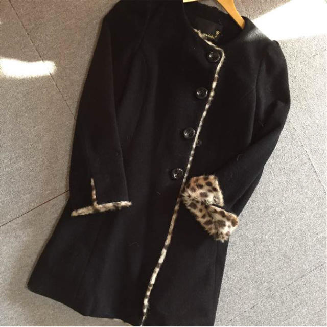 rosebullet(ローズブリット)のローズブリッド ノーカラーコート♡ レディースのジャケット/アウター(ロングコート)の商品写真