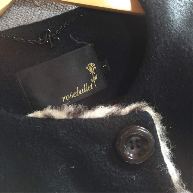 rosebullet(ローズブリット)のローズブリッド ノーカラーコート♡ レディースのジャケット/アウター(ロングコート)の商品写真