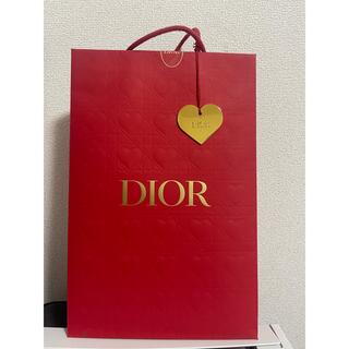 半額】 Dior 赤 ショッパー 2022年⭐︎バレンタイン限定⭐︎ハート 