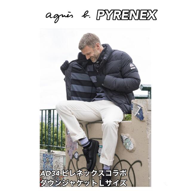 新品 未使用 PYRENEX × agnes b. ピレネックス コラボ ダウン