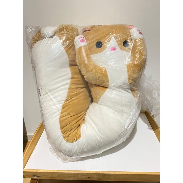 ロングキャット 抱き枕 70センチ！ エンタメ/ホビーのおもちゃ/ぬいぐるみ(ぬいぐるみ)の商品写真