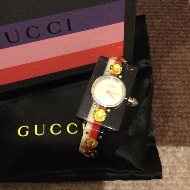 マーサ様 専用です☆ GUCCI グッチ バングル クリスタル 時計 美品