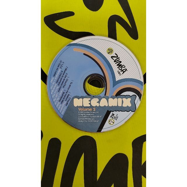 超希少 ZUMBA ズンバ MEGAMIX2 メガミックス2 CD 日本初の 3840円引き