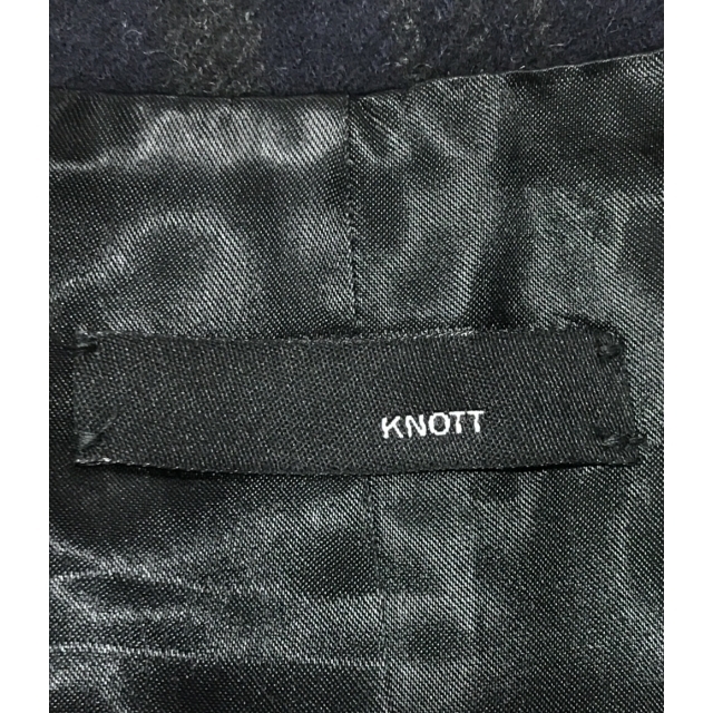 KNOT(ノット)のノット KNOT チェスターコート ストライプ柄    メンズ 1 メンズのジャケット/アウター(その他)の商品写真