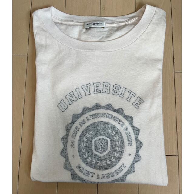 【極美品】SAINT LAURENT PARIS Tシャツ XS カットソー