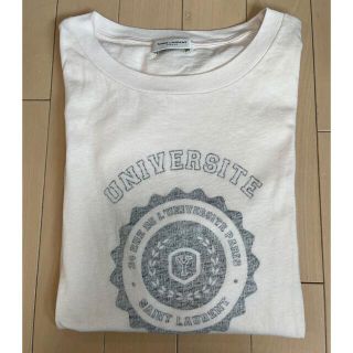 サンローラン(Saint Laurent)のSAINT LAURENT PARIS サンローラン tシャツ xs(Tシャツ/カットソー(半袖/袖なし))