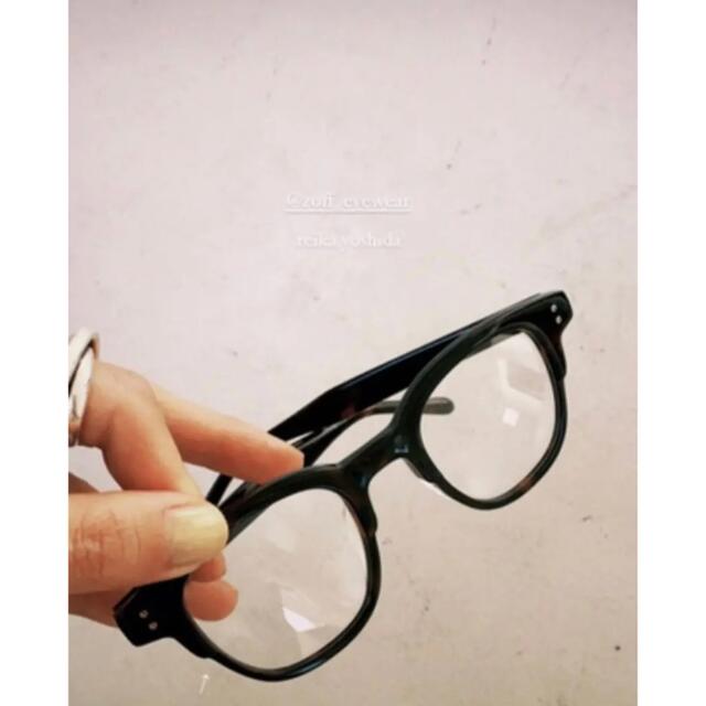 Zoff(ゾフ)のzoff×reika yoshida ウェリントンメガネ レディースのファッション小物(サングラス/メガネ)の商品写真
