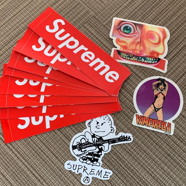 Supreme ステッカー マラドーナ、ロゴ 計3枚 - その他