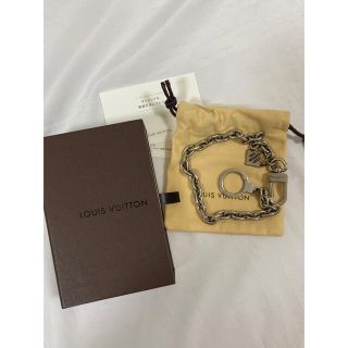 ルイヴィトン LOUIS  VUITTON ウォレットチェーン シルバー