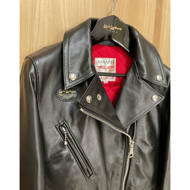 Lewis Leathers(ルイスレザー)のルイスレザー　Lewis Leathers  サイクロン　レディース　36 レディースのジャケット/アウター(ライダースジャケット)の商品写真