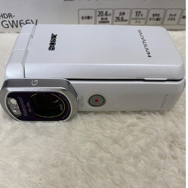 超爆安 SONY HDR-GW66V L 防水ビデオカメラ