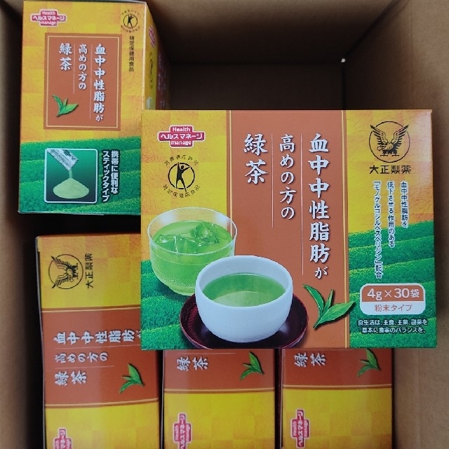 大正製薬(タイショウセイヤク)の大正製薬 血中中性脂肪が高めの方の緑茶 【特 定保健用食品】 30袋 × 5箱 食品/飲料/酒の健康食品(健康茶)の商品写真