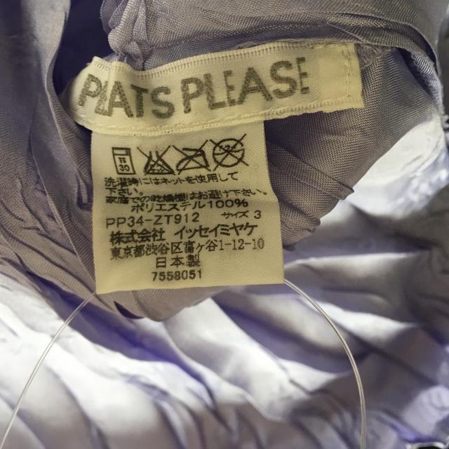 PLEATS PLEASE ISSEY MIYAKE(プリーツプリーズイッセイミヤケ)のプリーツプリーズ 半袖カットソー 3 L - レディースのトップス(カットソー(半袖/袖なし))の商品写真