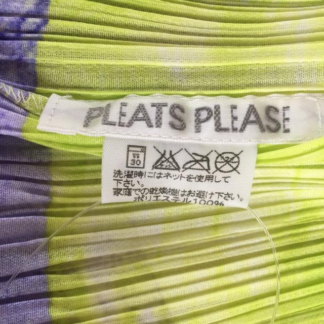 PLEATS PLEASE ISSEY MIYAKE(プリーツプリーズイッセイミヤケ)のプリーツプリーズ 半袖カットソー 3 L - レディースのトップス(カットソー(半袖/袖なし))の商品写真