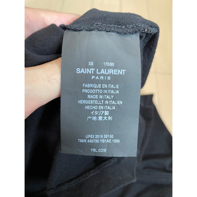 SAINT LAURENT PARIS サンローラン tシャツ xs