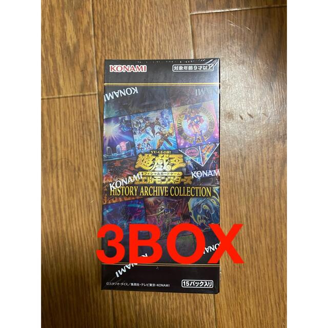 遊戯王 ヒストリーアーカイブコレクション 3box