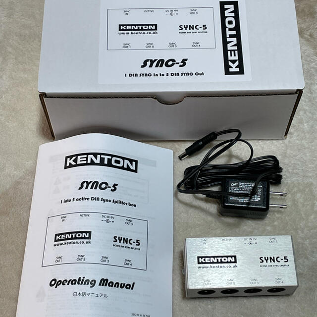 KENTON SYNC-5 楽器のDTM/DAW(MIDIコントローラー)の商品写真