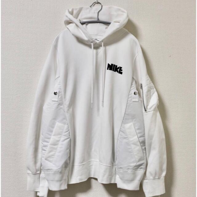 sacai(サカイ)の10ntay様 希少 Lサイズ sacai nike サカイ ナイキ パーカー メンズのトップス(パーカー)の商品写真