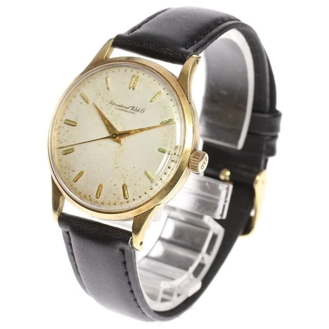 IWC SCHAFFHAUSEN】IWC シャフハウゼン オールドインター K18YG cal.89