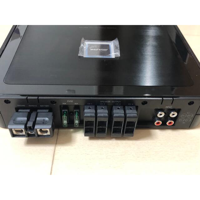 低価正規品】 アルパインALPINE PDX-F4 パワーアンプ 4chx100w最大900w