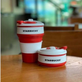 スターバックスコーヒー(Starbucks Coffee)のStarbucks stojo スターバックス ストージョ タンブラー レッド(タンブラー)