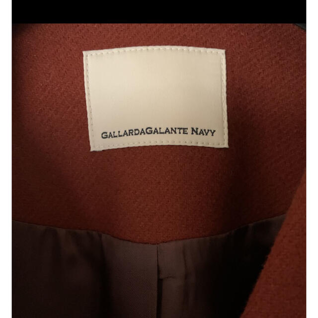 GALLARDA GALANTE(ガリャルダガランテ)の週末限定価格　定価49,500円　ガリャルダガランテ　ウールノーカラーコート レディースのジャケット/アウター(ロングコート)の商品写真