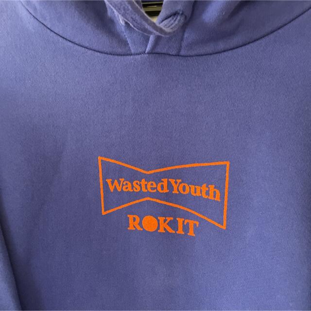 Wasted Youth ROKIT コラボ パーカー フーディ XL メンズのトップス(パーカー)の商品写真