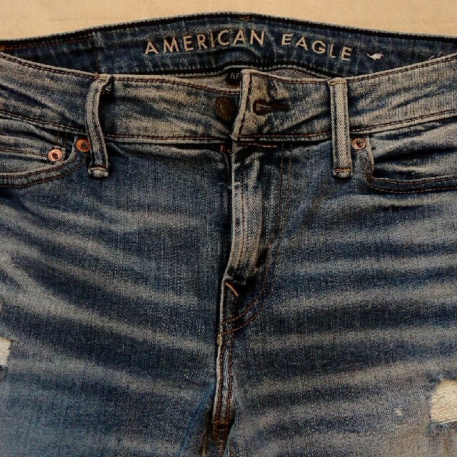 American Eagle(アメリカンイーグル)の⑱  アメリカンイーグル 30 × 30 ウルトラ スキニー ジーンズ デニム メンズのパンツ(デニム/ジーンズ)の商品写真