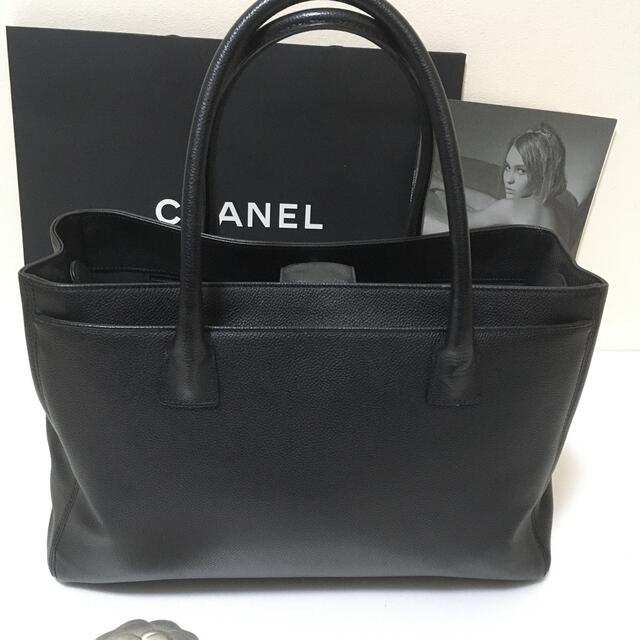 美品♡シャネル CHANEL エグゼクティブトートバッグレディース