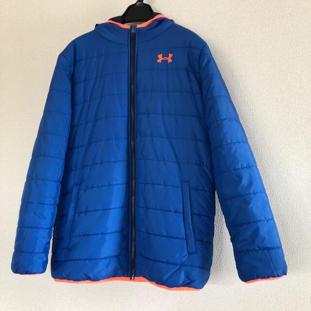 UNDER ARMOUR(アンダーアーマー)のアンダーアーマー　リバーシブルコート　160 キッズ/ベビー/マタニティのキッズ服男の子用(90cm~)(ジャケット/上着)の商品写真