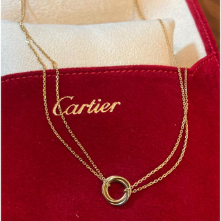 Cartier - カルティエ トリニティ ネックレス 美品 正規購入 現品のみ 