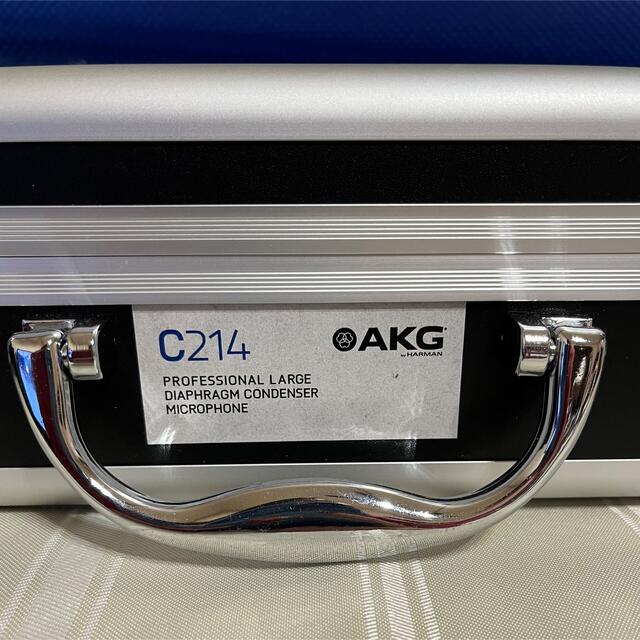 AKG C214 コンデンサーマイク 楽器のレコーディング/PA機器(マイク)の商品写真