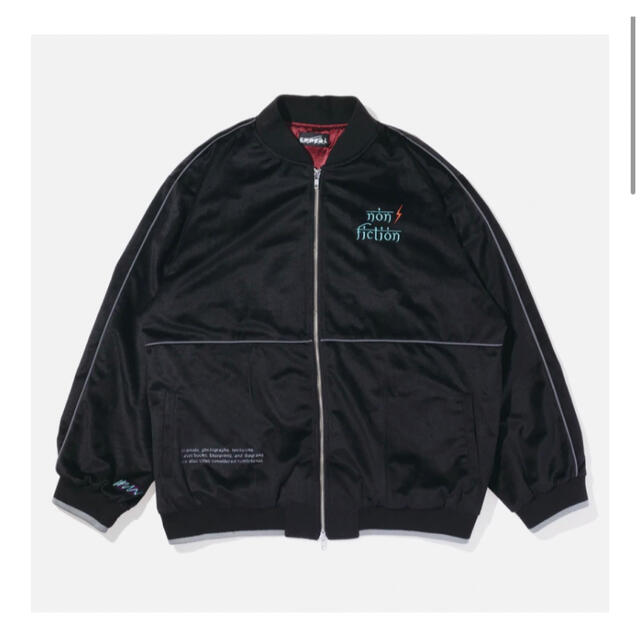 genzai non fiction velor Jacket(Black)