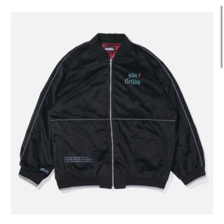 ヒステリックグラマー(HYSTERIC GLAMOUR)のgenzai non fiction velor Jacket(Black)(ダウンジャケット)