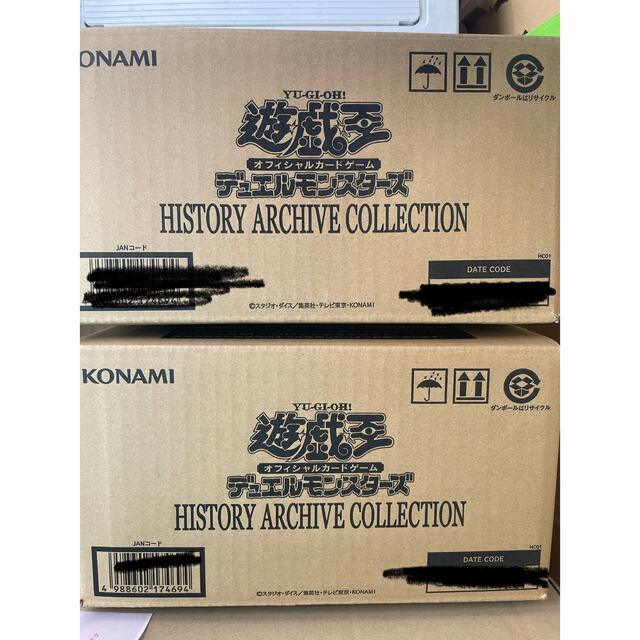 KONAMI - 遊戯王HISTORY ARCHIVE COLLECTION 完全未開封2カートン