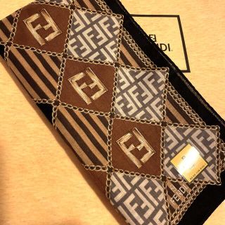 フェンディ(FENDI)の未使用　フェンディ ハンカチスカーフ　killerズッカ good sense(ハンカチ)