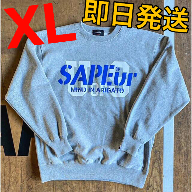 【新品未開封】SAPEur®︎ サプール UofS TIGER SWEAT XL